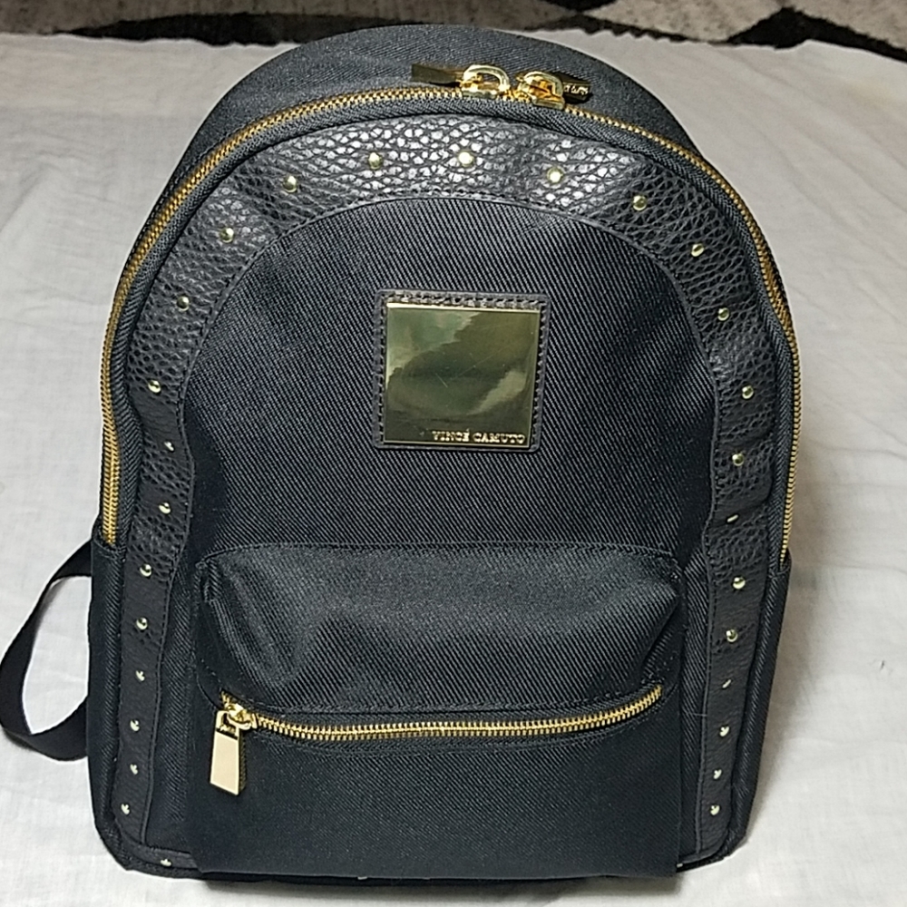 Vince Camuto Black Loma Backpack